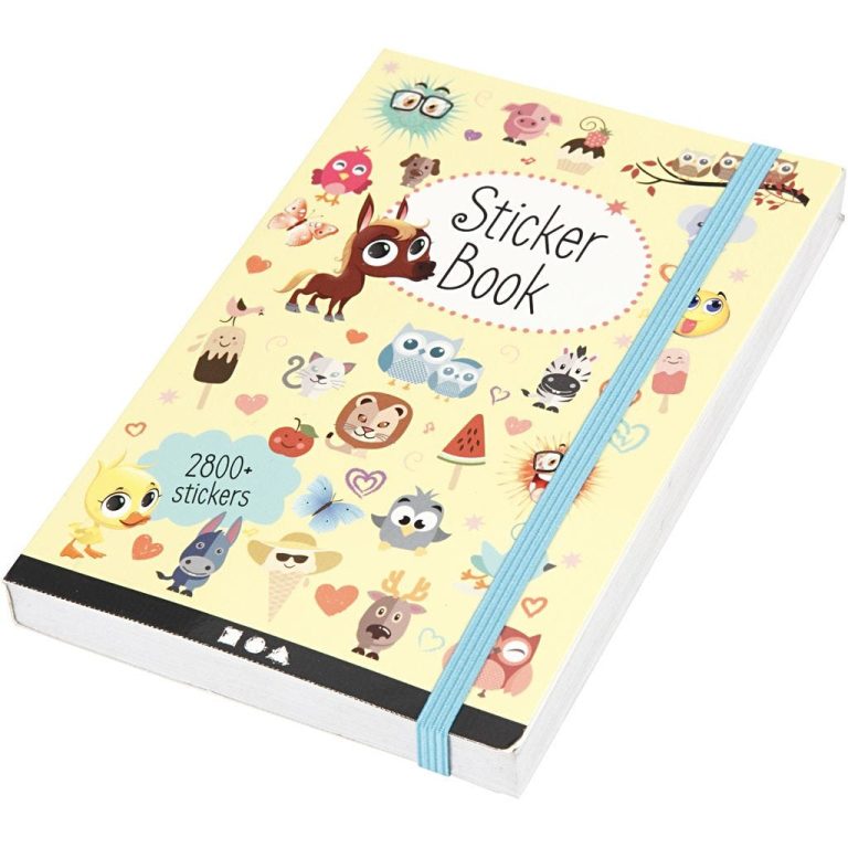 Sticker Book with 2800+ stickers (27070)