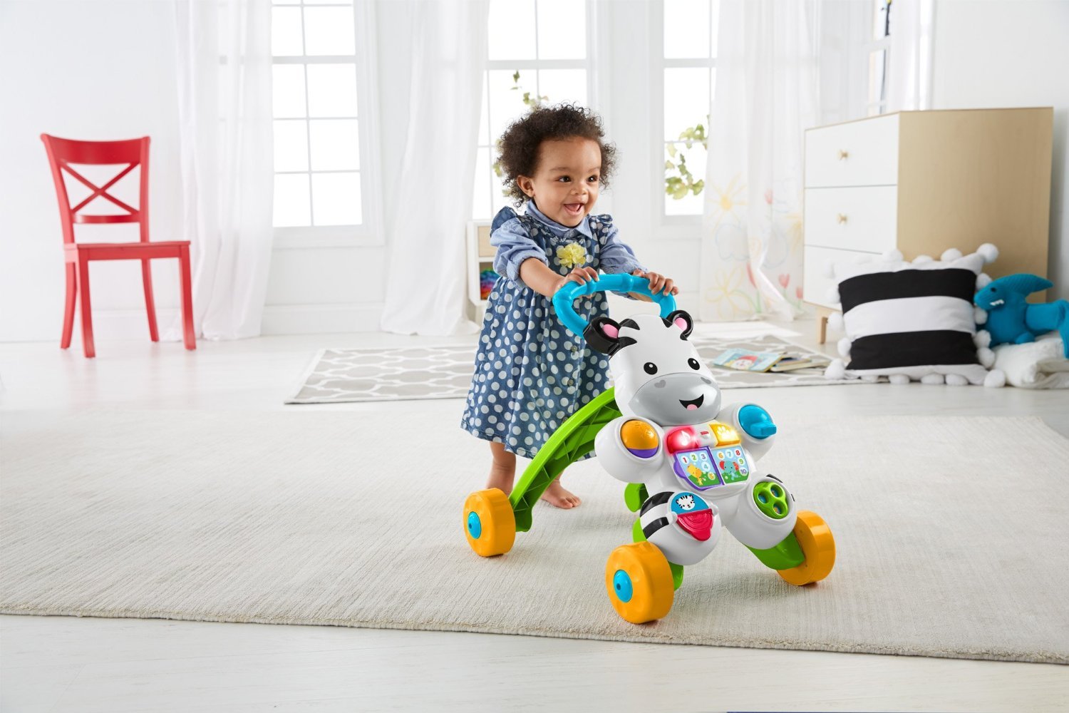 Fisher-Price Infant - Learn with Me Zebra Walker (DLD80)