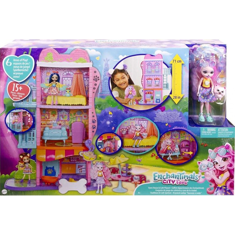 Enchantimals – Townhouse and Cafe Playset (HHC18)