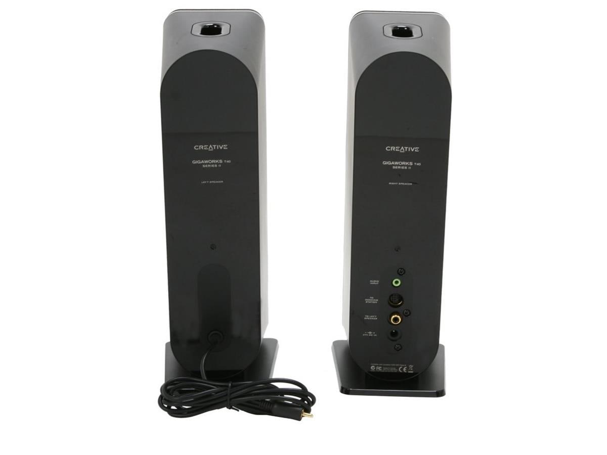 Creative - Gigaworks T40 Series II Speaker, Black