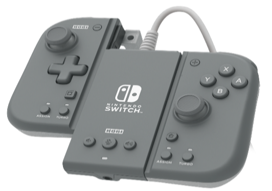HORI - Switch Split Pad Compact Attachment Set (Grey)