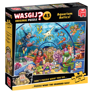 Wasgij - Original 43: Aquarium Antics (1000 pieces)