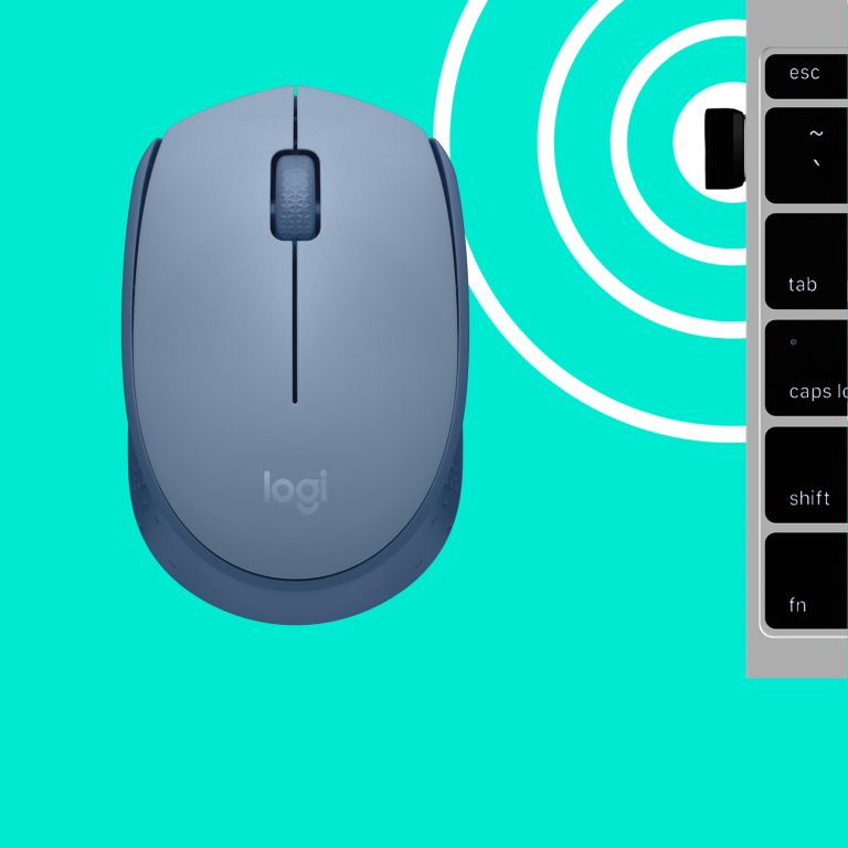 Logitech – M171 Wireless Mouse Blue