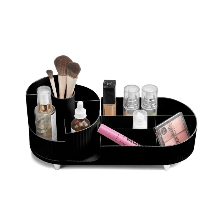 Gillian Jones – Large table organizer with swivel function – Black – Large