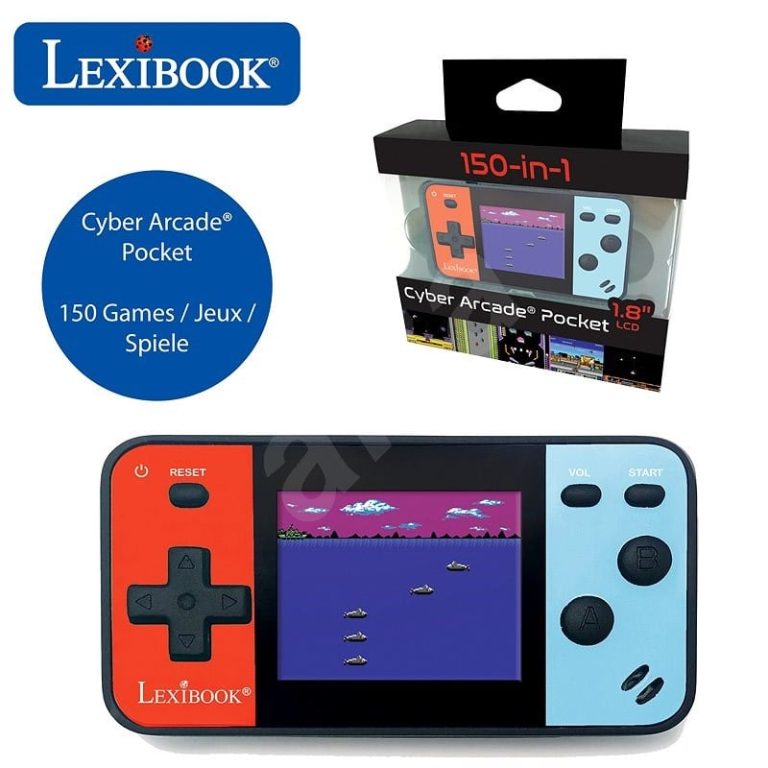 Lexibook – Handheld Console Cyber Arcade® Pocket (JL1895)