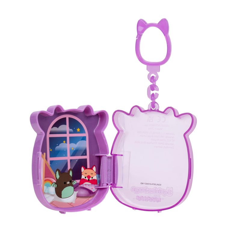 Squishalongs – 2,5 cm Keychain 4 Pack Asst (2420102)