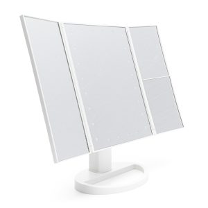 Rio MMFD-WH-EU/1,3 24 LED Touch Dimmable Makeup Mirror, White