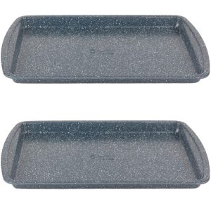 Russell Hobbs RH03858 Nightfall Stone Baking Tray 2 Pack