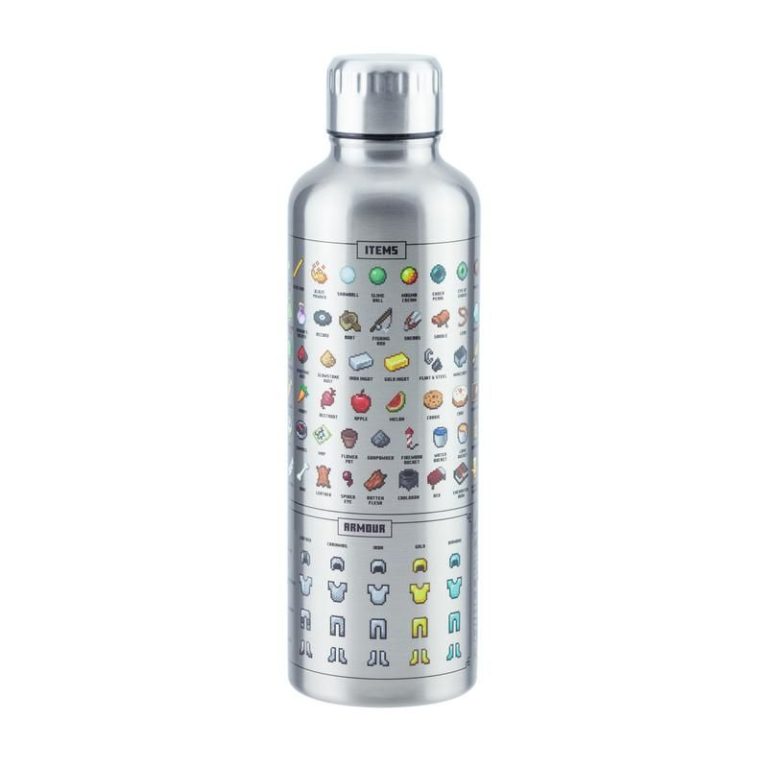 Paladone Minecraft Metal Water Bottle