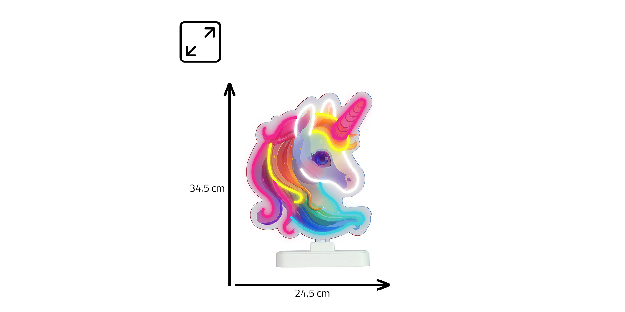 Manta MASNL128MT LED Lamp Light Decoration UNICORN