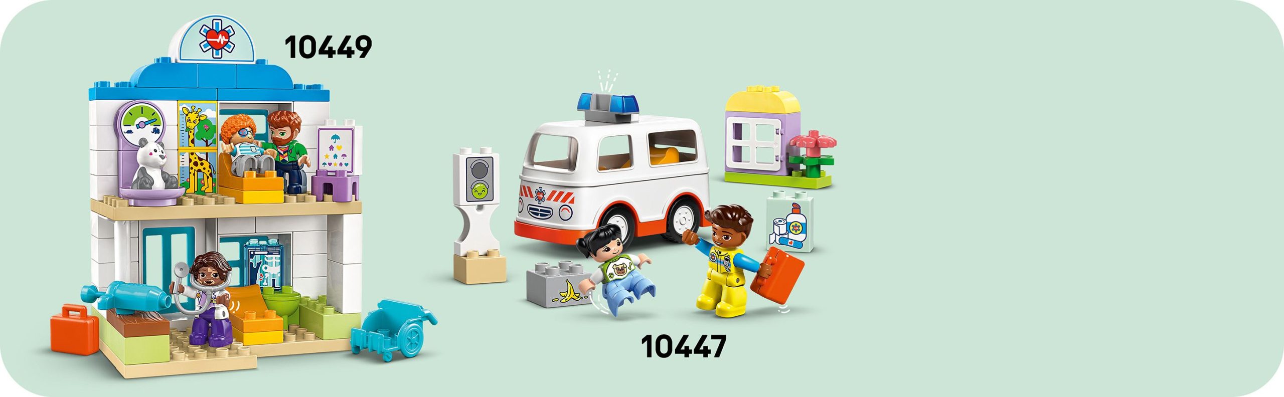 LEGO - DUPLO Town - First Time at the Airport (10443)