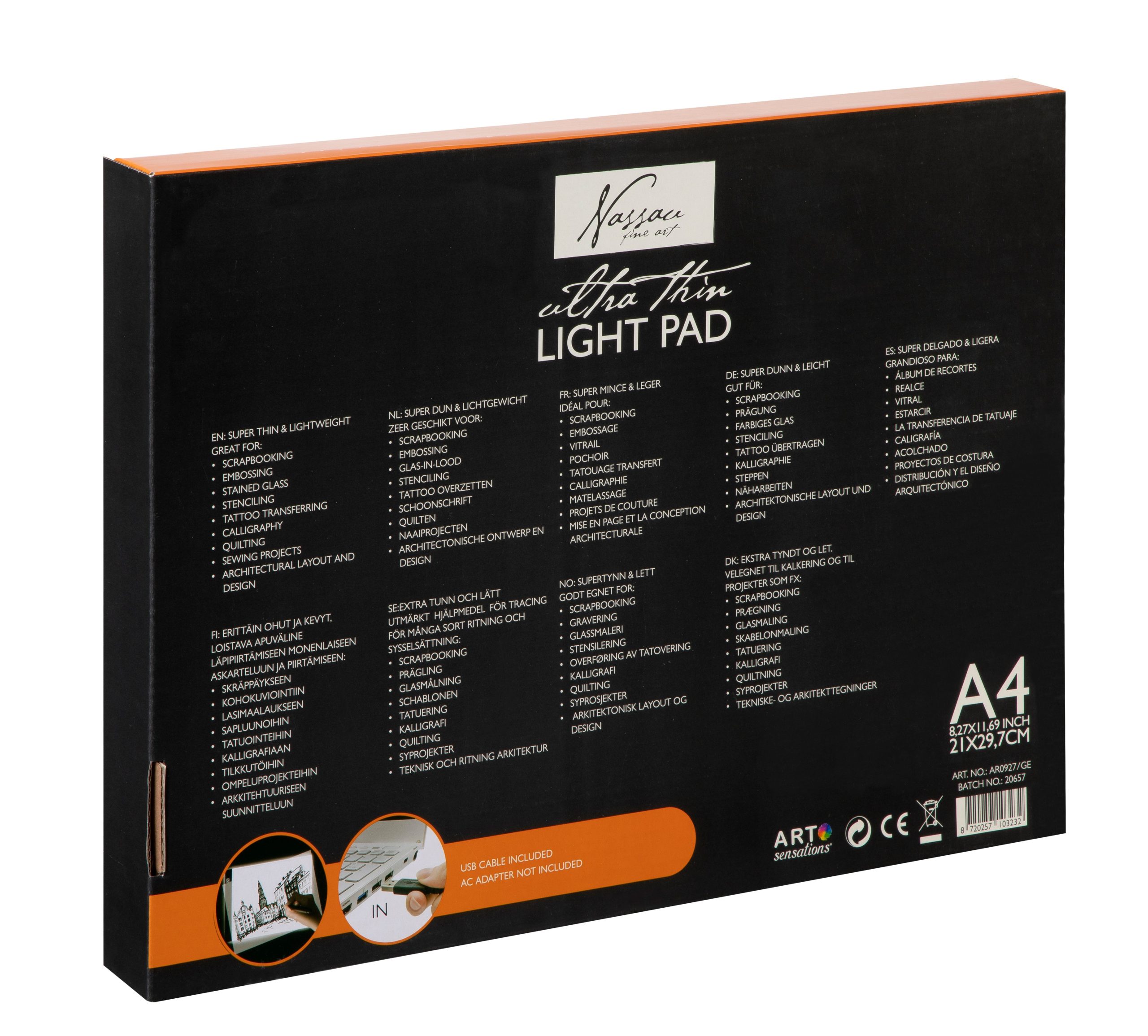 Nassau - Led light pad A4 (AR0927/GE)
