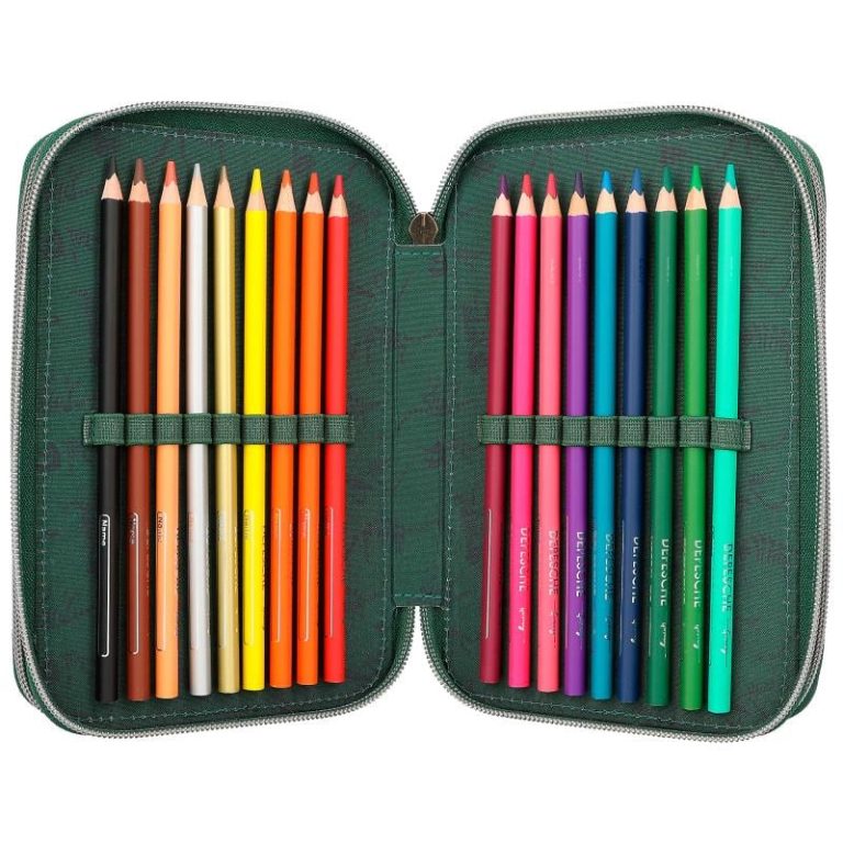 Dino World – Triple Pencil Case – T-REX – Green -( 0412506 )