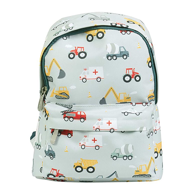 A little lovely company – Little Backpack – Vehicles – 22 x 30 x 10 cm
