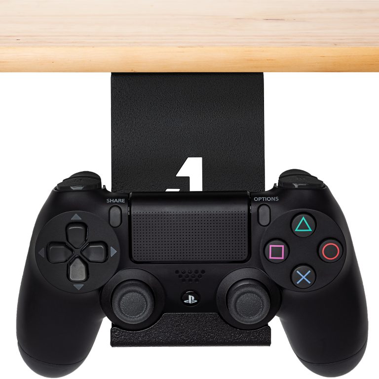 4mount – Desk Mount For Controller And Headset – Black