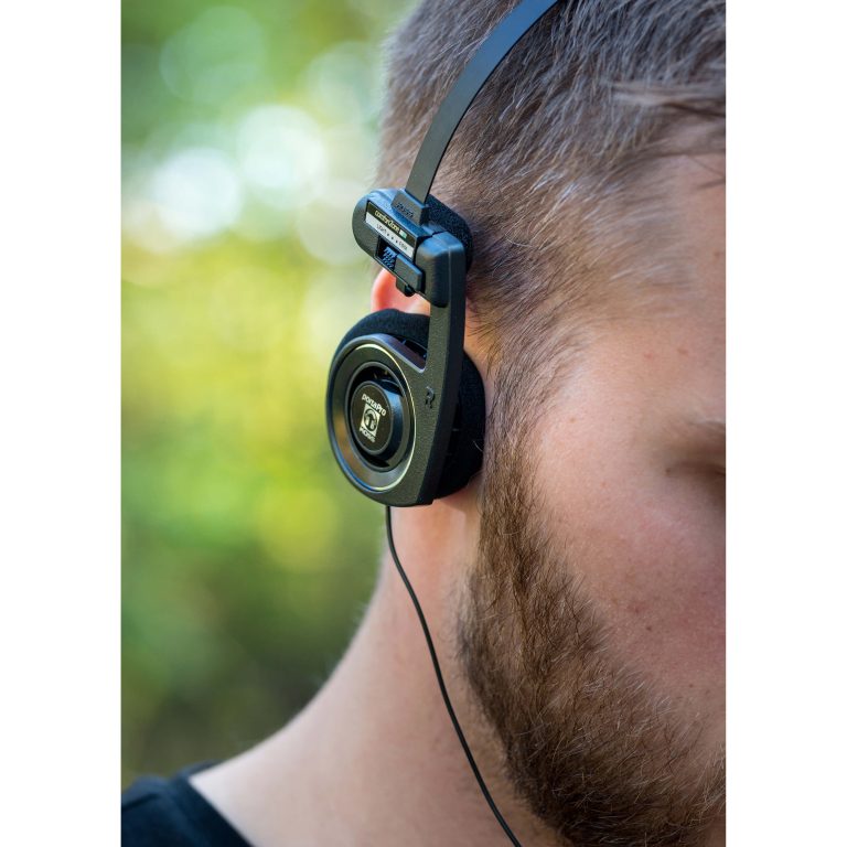 Koss – PortaPro Remote On-Ear Headset, High-Fidelity Sound with Inline Remote
