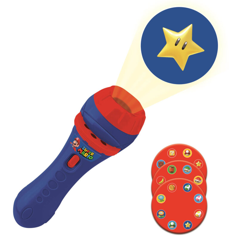 Lexibook – Super Mario Theme Stories Projector and Torch Light – (LTC050NI)