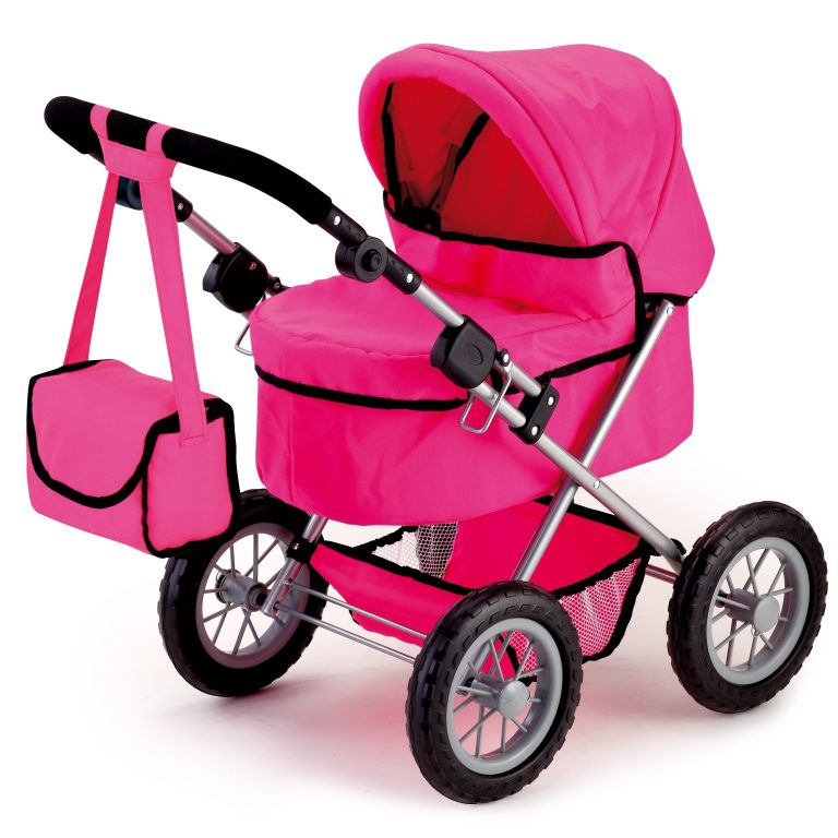Bayer – Dolls Pram – Trendy – Pink (13029AA)