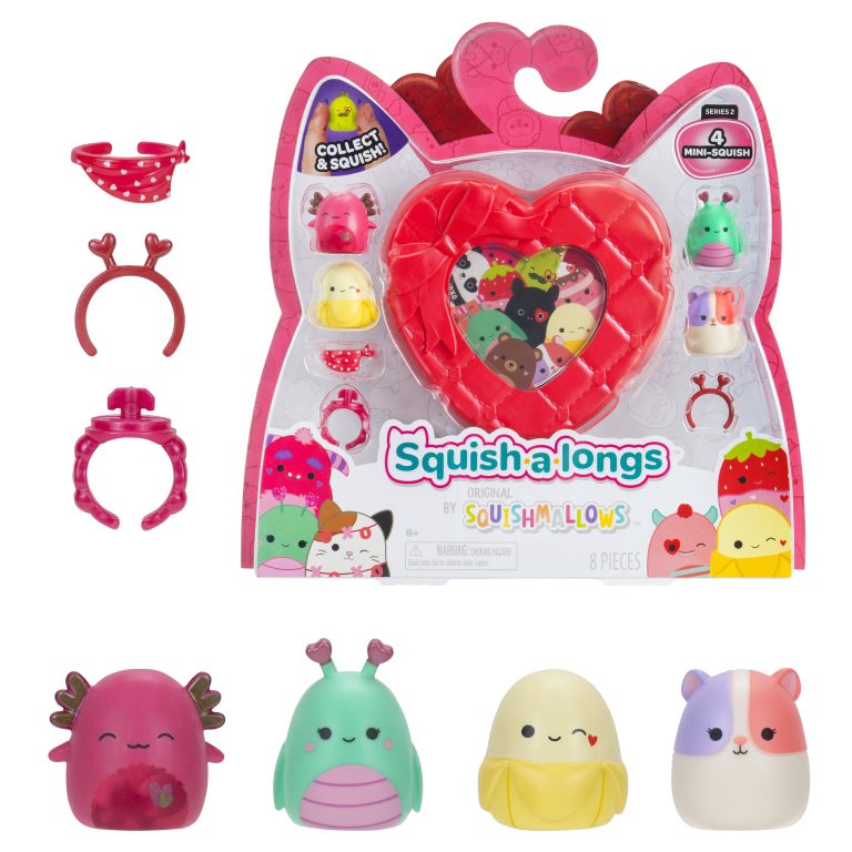 Squish-a-longs Love 4 Pack – Style 2