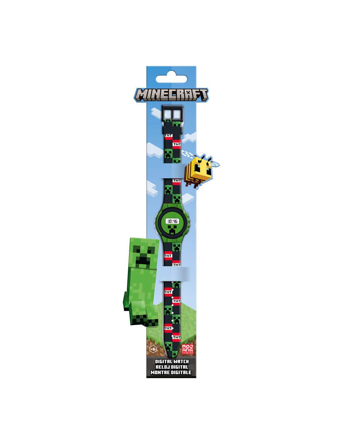 Kids Licensing - Digital Wrist Watch - Minecraft (0878311-MIN4223)