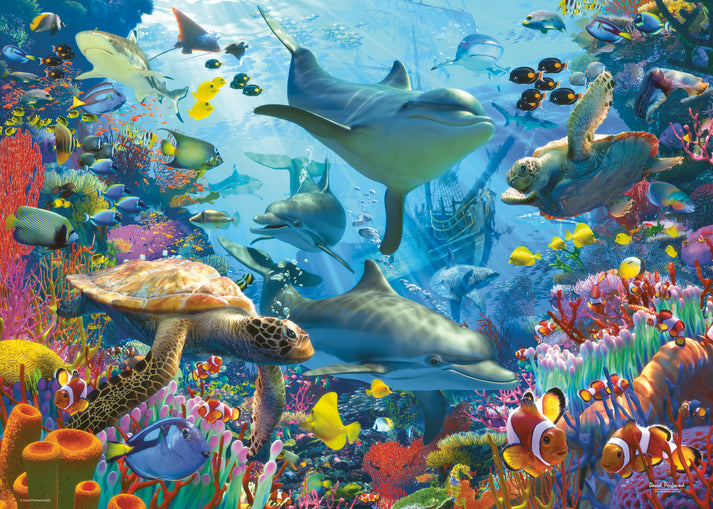 Ravensburger - Puzzle - Coral Reef Retreat 1000p (12001172)