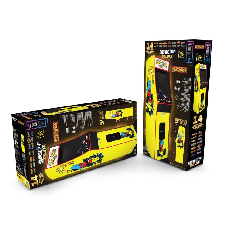 ARCADE 1 Up – Pac-Man Deluxe Arcade Machine