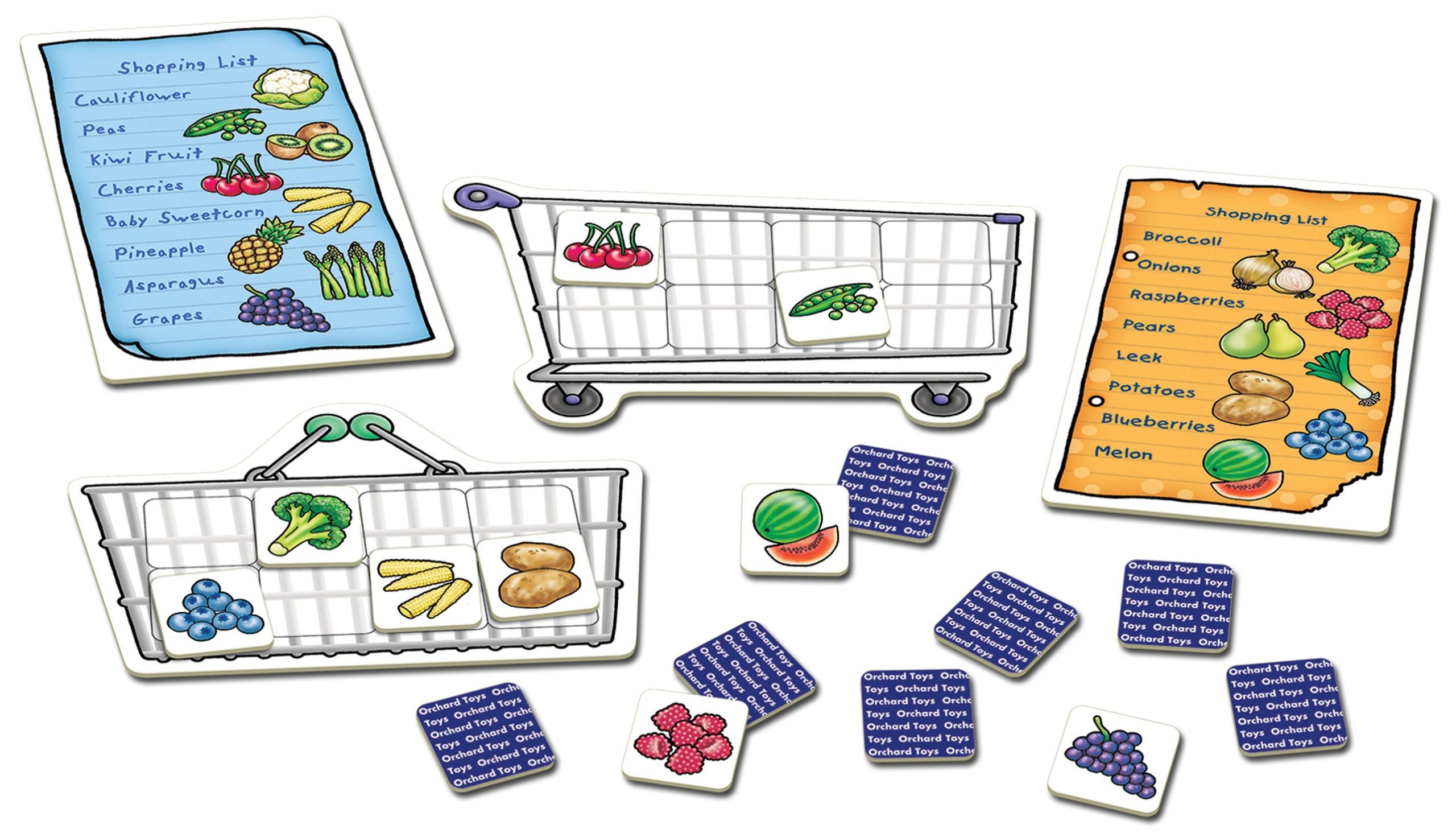 Orchard Toys - Shopping List Extras Fruit & Veg - (600090)