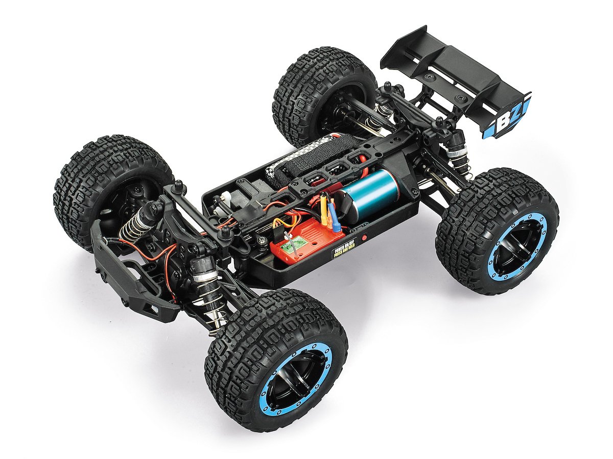 BLACKZON - Slyder ST Turbo 1/16 4WD 2S Brushless - Blue (540203)