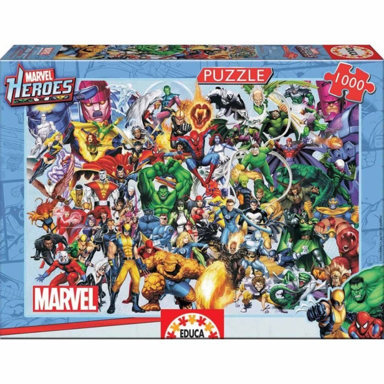 Educa – 1000 Marvel Heroes Puzzles (80-15193)