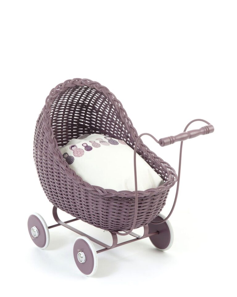 Smallstuff – Doll Stroller – Dark Rose