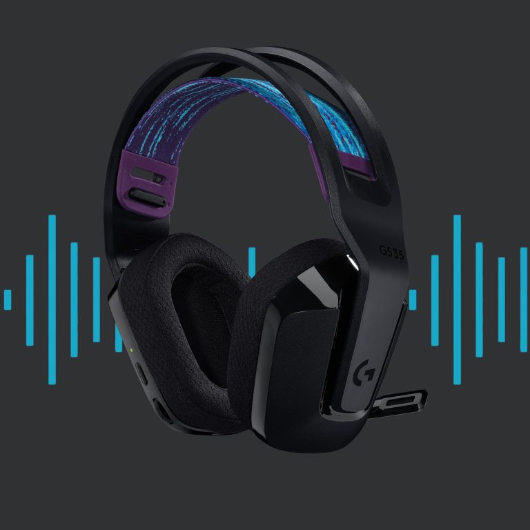 Logitech – G535 LIGHTSPEED Wireless Gaming Headset – BLACK