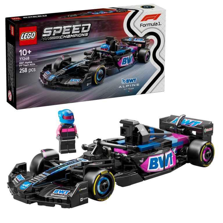 LEGO – Speed Champions – BWT Alpine F1® Team A524 Race Car (77248)