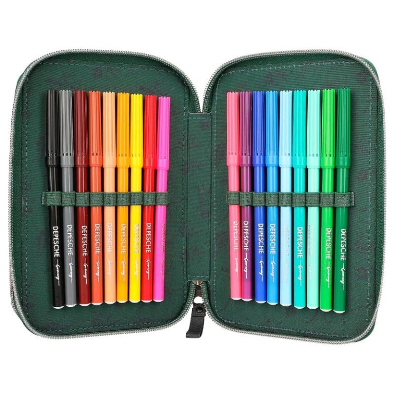 Dino World – Triple Pencil Case – T-REX – Green -( 0412506 )