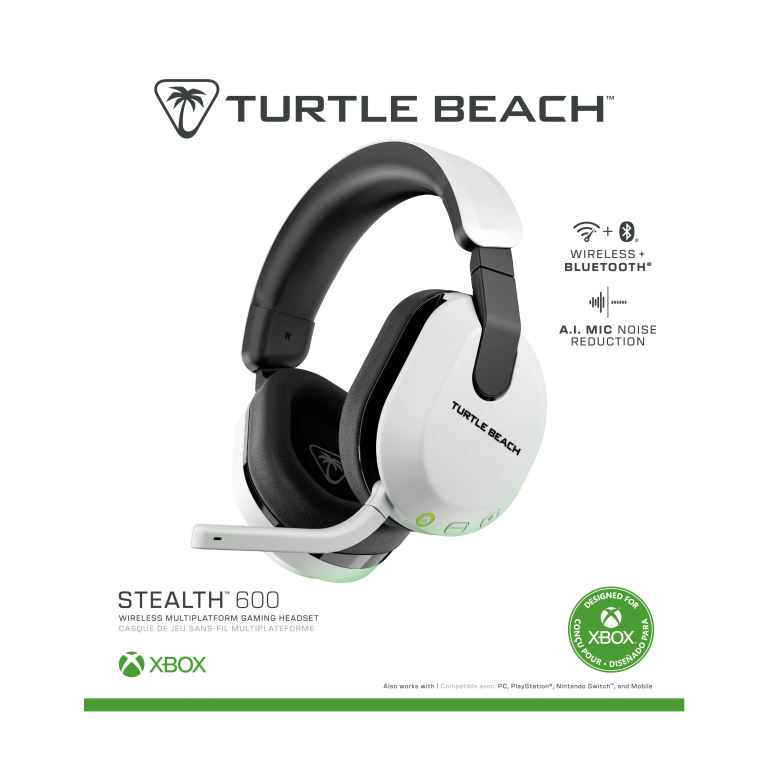 Turtle Beach Stealth 600 GEN3 Wireless Headset – White