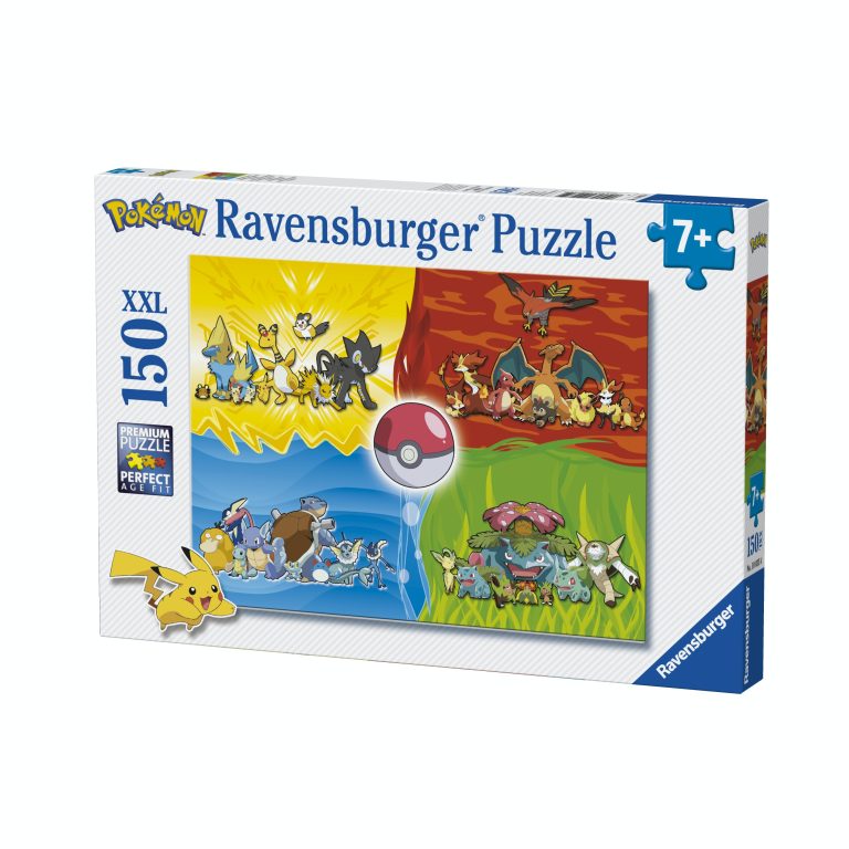 Pokémon Puzzle – Pokemon Types (150 XXL Pieces) (10110035)