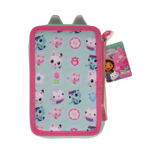 Gabby's Dollhouse - Double Pencil Case w/Content (033708500)