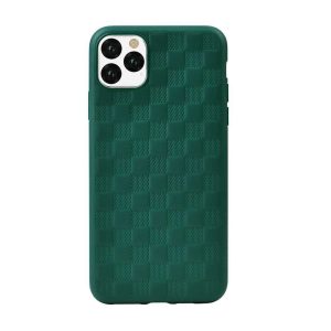 Devia Woven2 Pattern Design Soft Case iPhone 11 Pro Max green