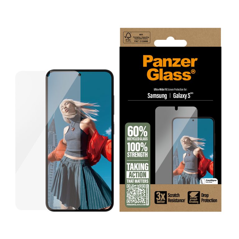 PanzerGlass – Screen Protector Galaxy S 2025, UWF