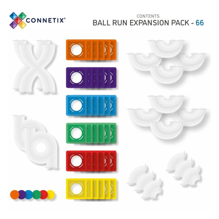 Connetix – Ball Run Expansion Pack – Rainbow (CT-R-00066-BR)