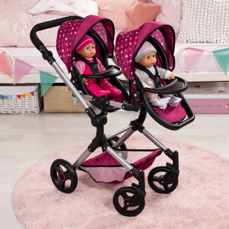 Bayer – Twin Pram – Neo – Pink (26267AA)
