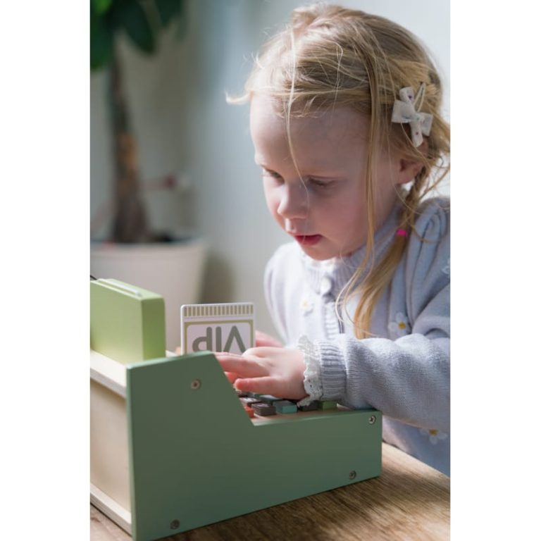 Dantoy – Wooden Cash register set (4770)