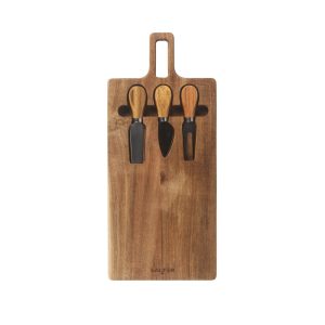 Salter BW14826 Toronto Cheese Board, Acacia Wood