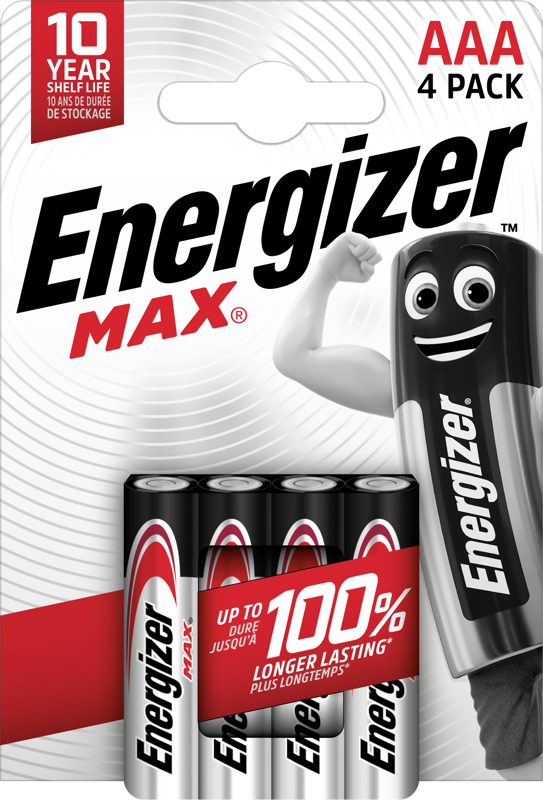 Energizer - Max AAA 4-Pack