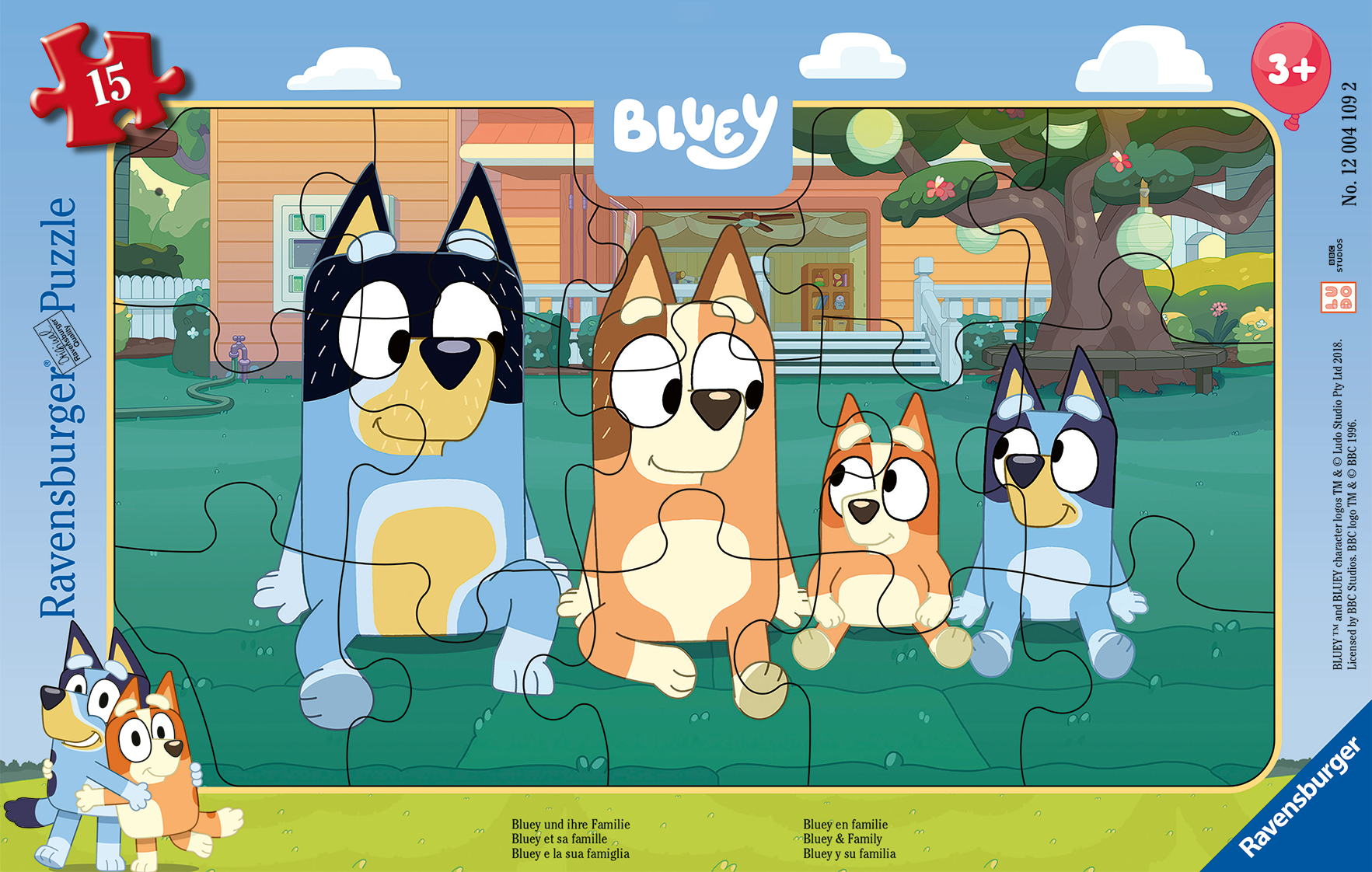 Ravensburger - Bluey And Her Family (12004109)