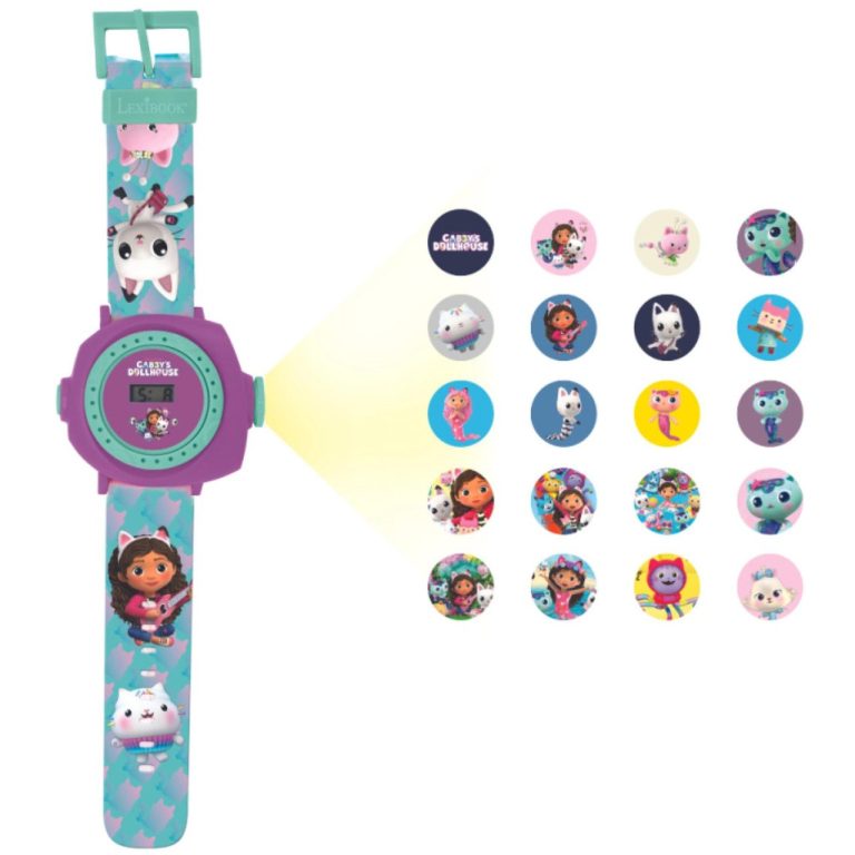 Lexibook – Projection Watch – Gabby’s Dollhouse  (DMW050GDH)