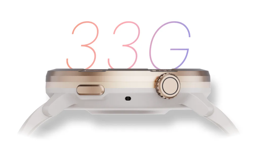 Stelio STSWA102GT Activ Pro GPS 46mm Gold Titanium
