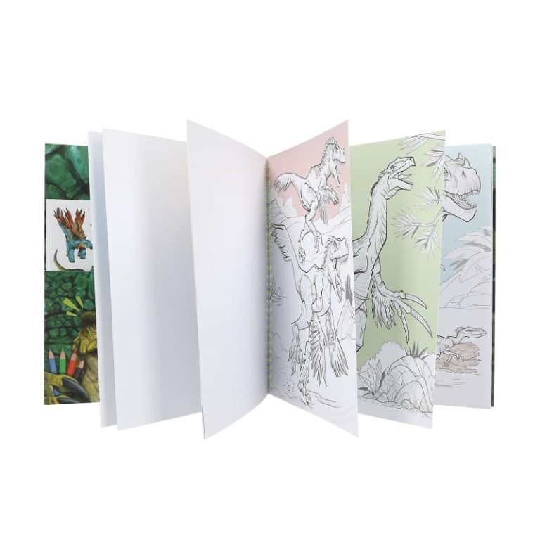 Dino World – Colouring Book With Reservible Seqins ( 0412757 )