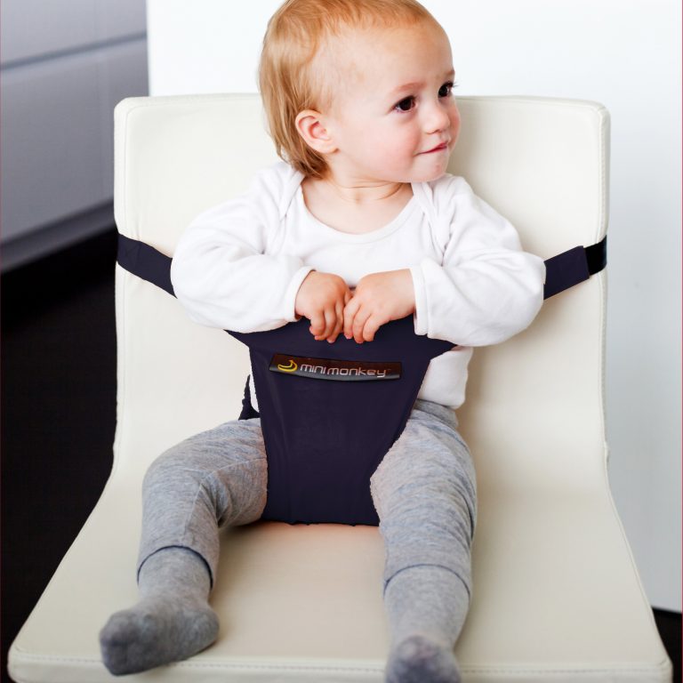 MiniMonkey – Mini Chair –  Recycled Fabric – Black (MM8718144963830)