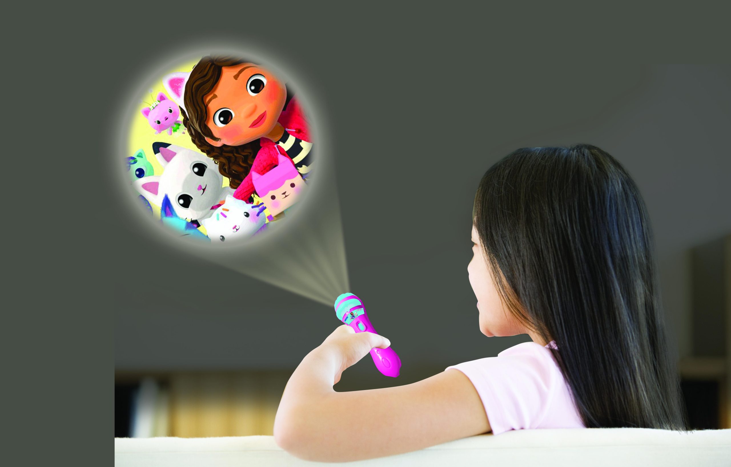 Lexibook - Projector & Flashlight - Gabby’s Dollhouse  (LTC050GDH)