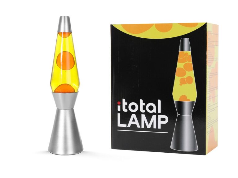 iTotal – Lava Lamp – Yellow and Orange – 36 cm (1270399)